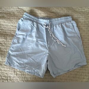 SHEIN Sky Blue Casual Shorts